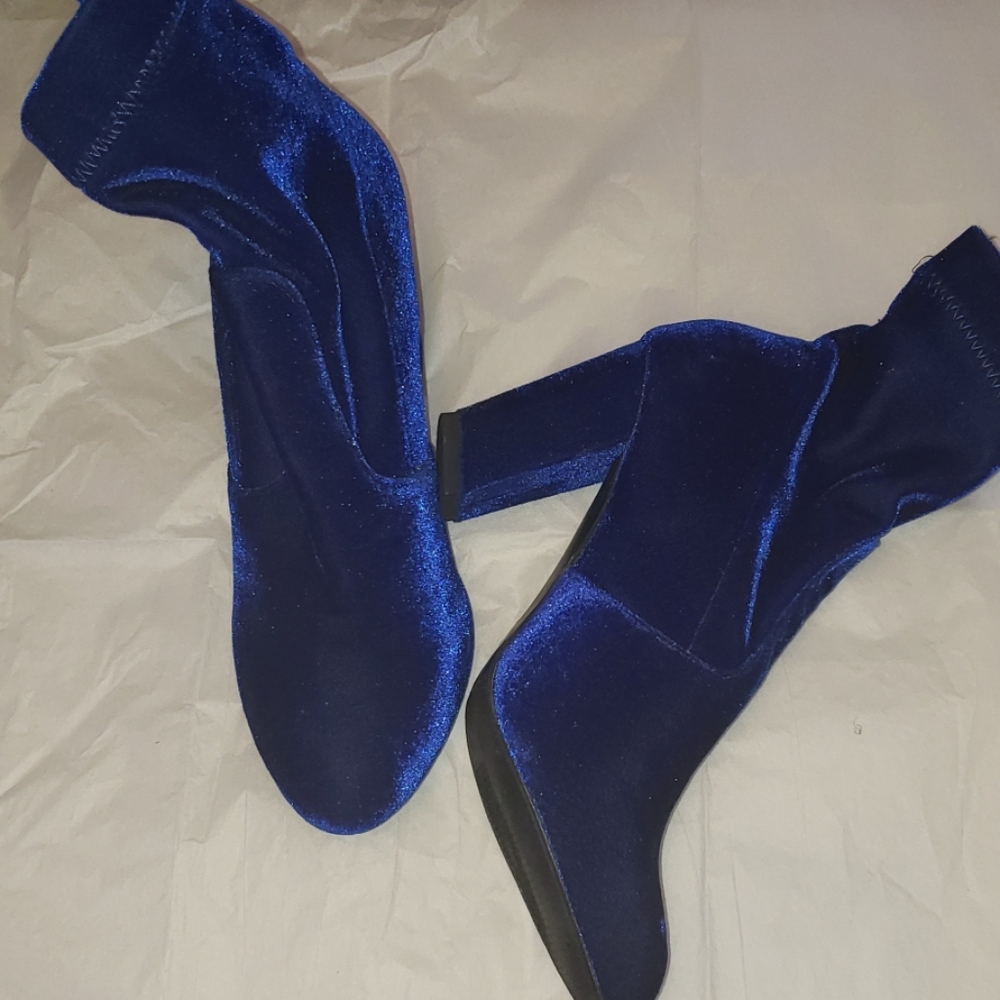 Blue heels